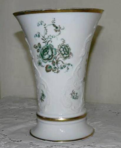 Vase aus Porzellan - weißes Porzellan - 1930 Vase aus Porzellan - weißes Porzellan - 1930