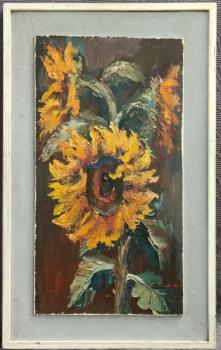 Stillleben mit Blumen - 1980 Stillleben mit Blumen - 1980