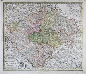 Karte von Böhmen Karte von Böhmen