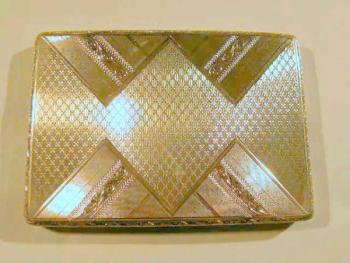 Tabakdose Silber - Silber - 1930 Tabakdose Silber - Silber - 1930