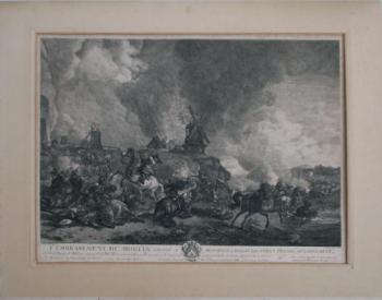 Soldaten - J.Moyreau  (1690 – 1762)  - 1744 Soldaten - J.Moyreau  (1690 – 1762)  - 1744