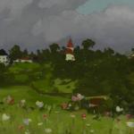 Sommerlandschaft - 1941 Sommerlandschaft - 1941