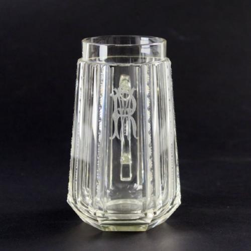 Gläserner Humpen - klares Glas - J. & L. Lobmeyr, 1874, Austria - 1890 Gläserner Humpen - klares Glas - J. & L. Lobmeyr, 1874, Austria - 1890