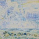 Bohumir Dvorsky - Hoher Himmel, Landschaftsblick Bohumir Dvorsky - Hoher Himmel, Landschaftsblick