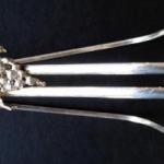 Silber elastischer Flaschenhalter für Wein Silber elastischer Flaschenhalter für Wein