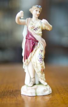 Porzellan Figur Mädchen - Porzellan Porzellan Figur Mädchen - Porzellan