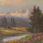 Berglandschaft - Zavøel František - 1935 Berglandschaft - Zavøel František - 1935