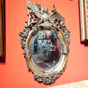 Spiegel mit Facette - 1860 Spiegel mit Facette - 1860