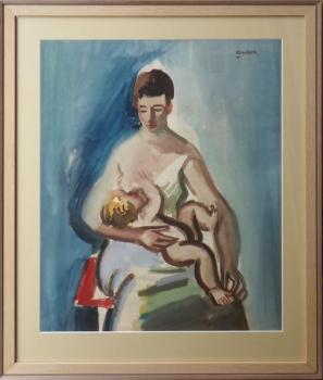 Aquarell - Papier - Rudolf Kundera - 1945 Aquarell - Papier - Rudolf Kundera - 1945