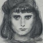 Porträt einer Frau - František Xaver Naske - 1930 Porträt einer Frau - František Xaver Naske - 1930