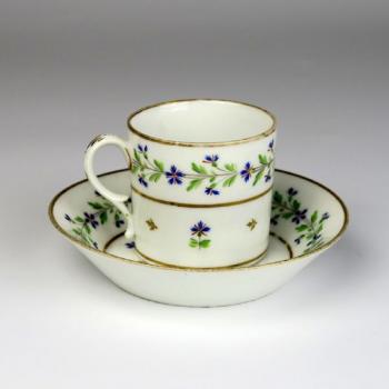 Tasse und Untertasse - Porzellan - 1840 Tasse und Untertasse - Porzellan - 1840