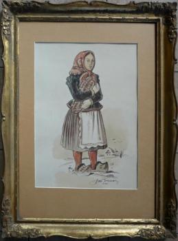 Porträt einer Frau - 1940 Porträt einer Frau - 1940