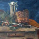 Salasek - Stilleben mit dem Jagdmesser Salasek - Stilleben mit dem Jagdmesser