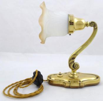 Wandlampe - Messing, Glas - 1930 Wandlampe - Messing, Glas - 1930