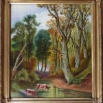 Landschaft - Leinwand - 1880 Landschaft - Leinwand - 1880
