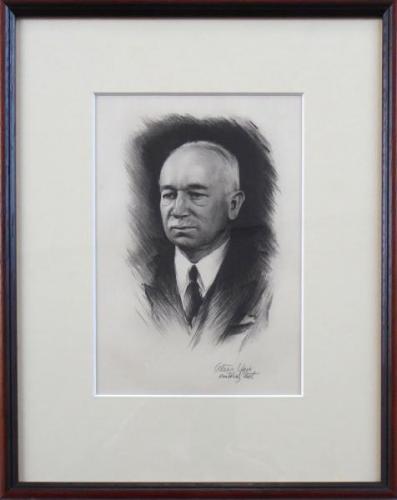 Alesa Vaic - Porträt von Edvard Benes Alesa Vaic - Porträt von Edvard Benes