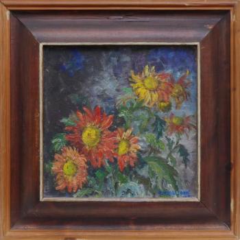 Stillleben - Leinwand - Anežka Medunová Berková - 1951 Stillleben - Leinwand - Anežka Medunová Berková - 1951