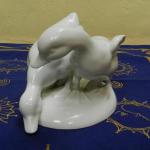 Porzellanfigur - weißes Porzellan - Pirken Hammer Bøezová - 1930 Porzellanfigur - weißes Porzellan - Pirken Hammer Bøezová - 1930