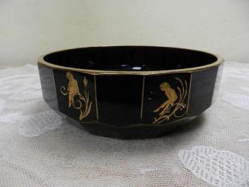 Glasschüssel - Glas, geschliffenes Glas - 1930 Glasschüssel - Glas, geschliffenes Glas - 1930