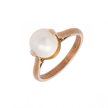 Ring - Gold, Perle - 1970 Ring - Gold, Perle - 1970