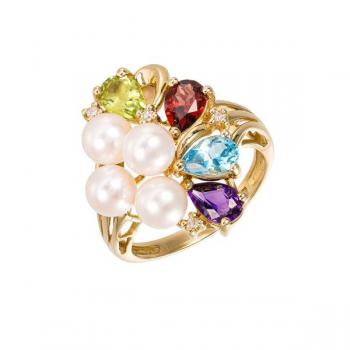 Ring - Gold, Perle - 1980 Ring - Gold, Perle - 1980