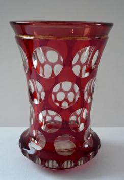 Glas mit Linsen Glas mit Linsen