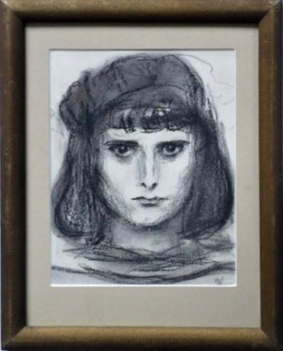 Porträt einer Frau - František Xaver Naske - 1930 Porträt einer Frau - František Xaver Naske - 1930