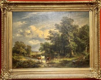 Landschaft - Carl Schwenninger - 1860 Landschaft - Carl Schwenninger - 1860