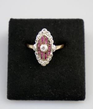 Ring - Silber, Gold - 1920 Ring - Silber, Gold - 1920