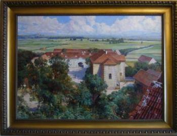 Blick auf die Stadt - Karel Klár - 1917 Blick auf die Stadt - Karel Klár - 1917