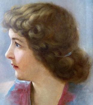 Bohumil Klimes - Porträt einer jungen Frau Bohumil Klimes - Porträt einer jungen Frau