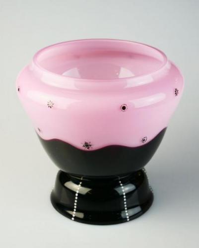 Vase - geschichteten Glas, Glasviolett - Johann Loetz Witwe, Klášterský Mlýn (Klostermühle) - 1916 Vase - geschichteten Glas, Glasviolett - Johann Loetz Witwe, Klášterský Mlýn (Klostermühle) - 1916