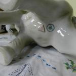 Porzellanfigur - weißes Porzellan - 1930 Porzellanfigur - weißes Porzellan - 1930