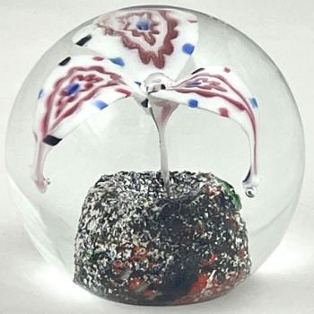 Glas-Briefbeschwerer - Glas - 1945 Glas-Briefbeschwerer - Glas - 1945