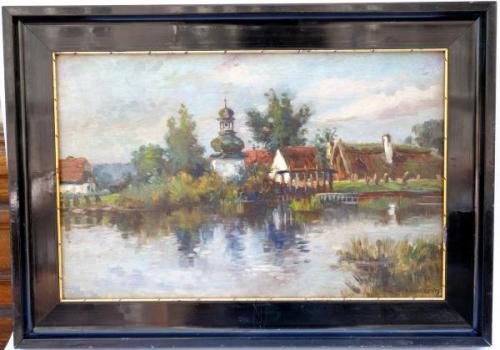 Landschaft - Holz - Zdenka Braunerová - 1899 Landschaft - Holz - Zdenka Braunerová - 1899