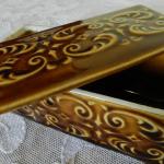 Dose - weißes Porzellan - Ditmar Urbach Czechoslovakia - 1930 Dose - weißes Porzellan - Ditmar Urbach Czechoslovakia - 1930