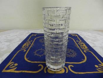 Vase - Glas, klares Glas - 1975 Vase - Glas, klares Glas - 1975