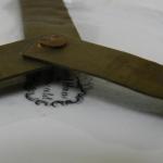 Dekorativer Teller - weißes Porzellan, Kobalt - Slavkov Bohemia - 1900 Dekorativer Teller - weißes Porzellan, Kobalt - Slavkov Bohemia - 1900