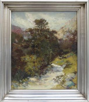 Landschaft - Leinwand - 1932 Landschaft - Leinwand - 1932