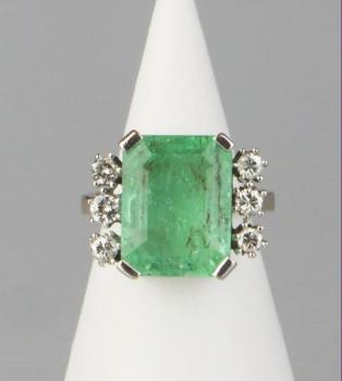 Ring - Gold, Diamant - 1980 Ring - Gold, Diamant - 1980
