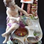 Allegorie der Kunst - Malerei, Porzellanskulptur Allegorie der Kunst - Malerei, Porzellanskulptur