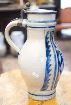Bierkrug - Zinn, Keramik Bierkrug - Zinn, Keramik