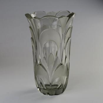 Vase - klares Glas - Hloušek Rudolf (1909 - 1992) - 1930 Vase - klares Glas - Hloušek Rudolf (1909 - 1992) - 1930