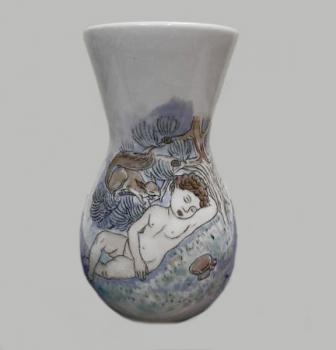 Vase aus Porzellan - 1930 Vase aus Porzellan - 1930