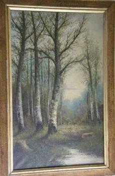 Landschaft - K. Novák - 1910 Landschaft - K. Novák - 1910