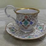 Tasse und Untertasse - Porzellan - 1930 Tasse und Untertasse - Porzellan - 1930