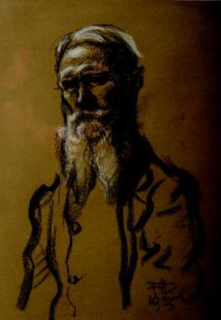 An old man with beard An old man with beard