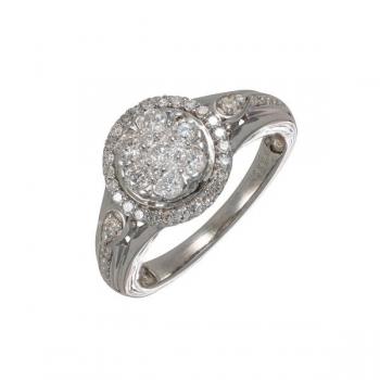 Weißgold Ring - Gold, Diamant - 2015 Weißgold Ring - Gold, Diamant - 2015