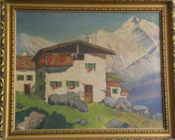Berglandschaft - 1935 Berglandschaft - 1935