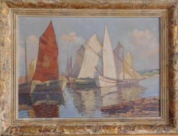 Segelschiff - Špitník - 1930 Segelschiff - Špitník - 1930